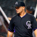 Yohander Méndez trabaja en el comando de la recta