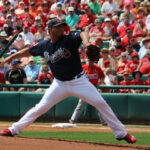 Alexi Amarista se ganó elogios en su debut