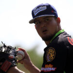 Omar Bencomo Jr. llegó motivado a las prácticas de Bravos