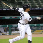 Anthony Santander vio detenida su racha de partidos con hits