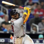 Luis Arráez se apuntó su primer juego de múltiples jonrones