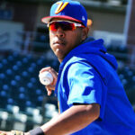 Carlos Carrasco volvió a confrontar problemas en el montículo