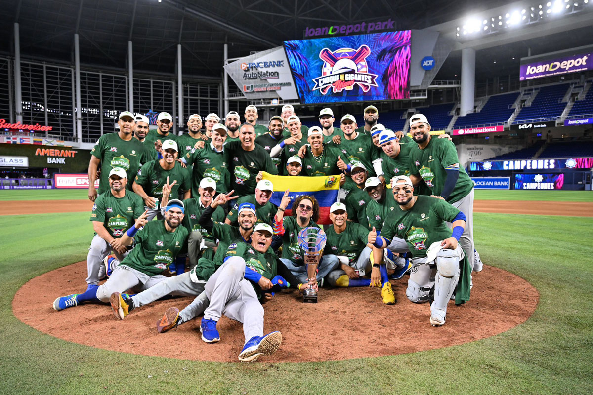 Magallanes se proclamó campeón del Choque de Gigantes con jonrón de Rhinesmith