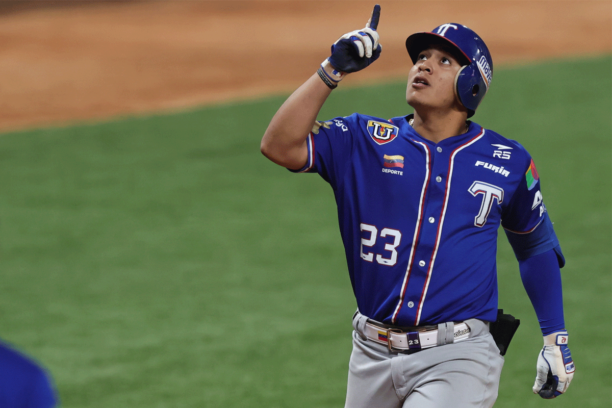 Jhader Areinamo tuvo su gran noche ofensiva ante Leones