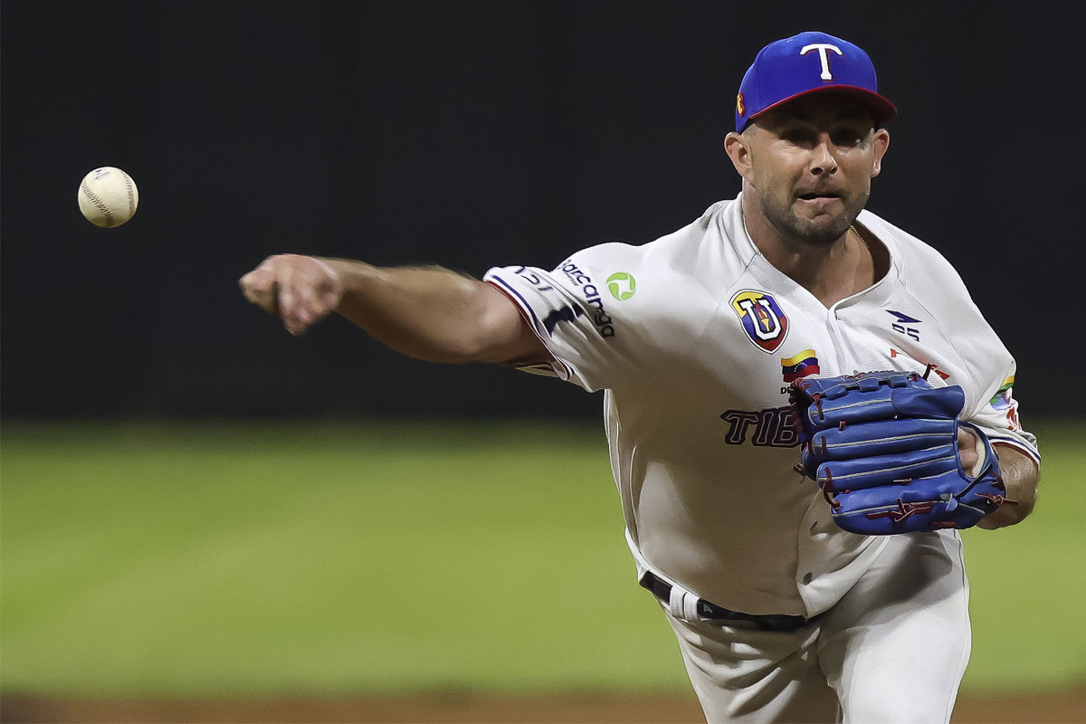 A Zac Grotz le agrada el reto de enfrentar a los bateadores de la LVBP