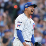 Robert Suárez, al lado de una leyenda