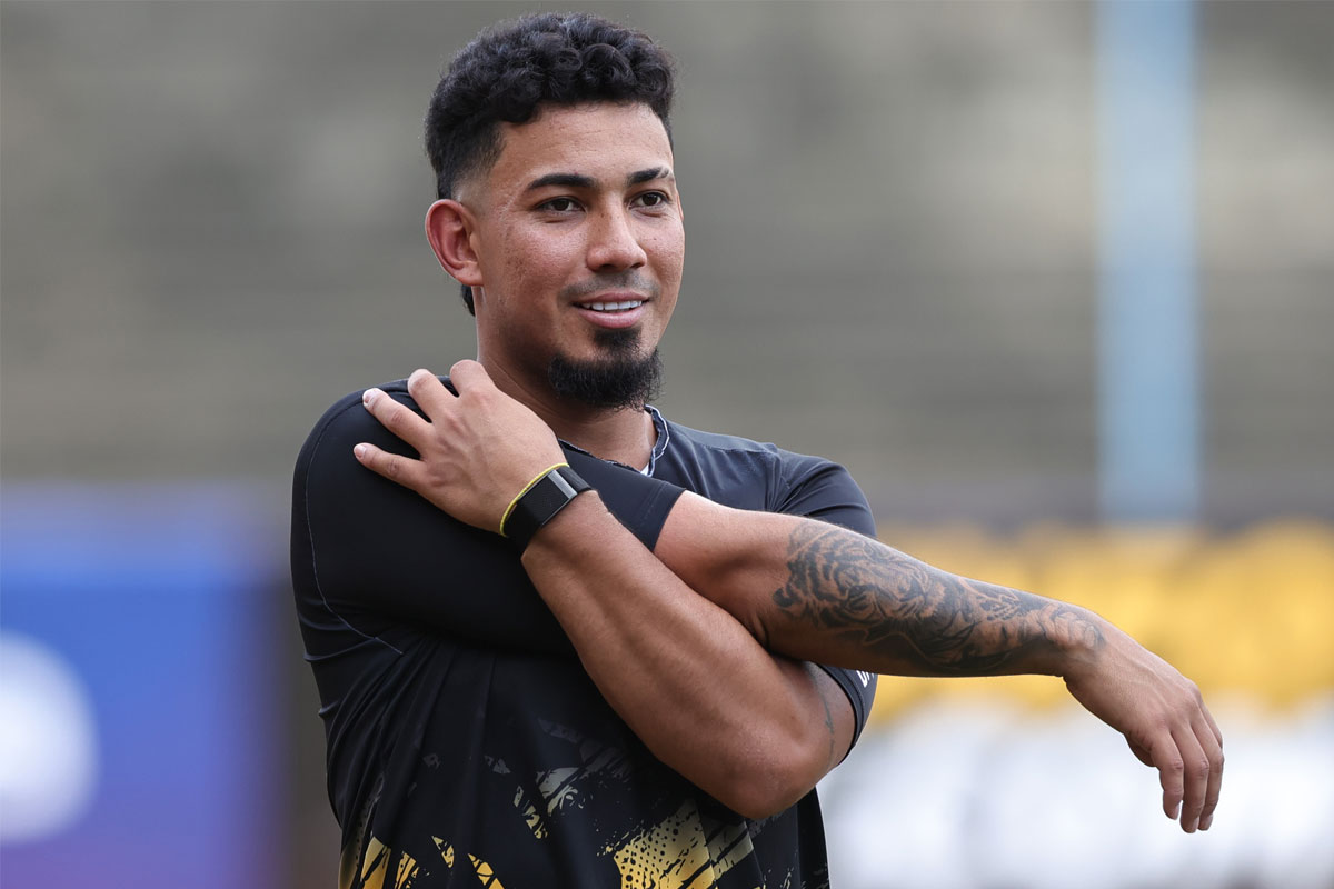 Jhonny Pereda está concentrado en mejorar su bateo con Leones