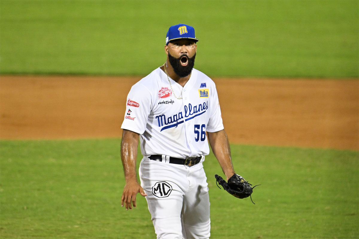 Magallanes frenó a Caribes dejándolo en dos hits