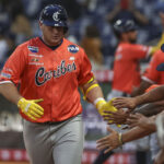 Ronald Acuña Jr. y Maikel García llegaron a prender la fiesta en La Guaira