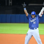 Wilson García hizo historia para Bravos con sus tres jonrones ante Lara