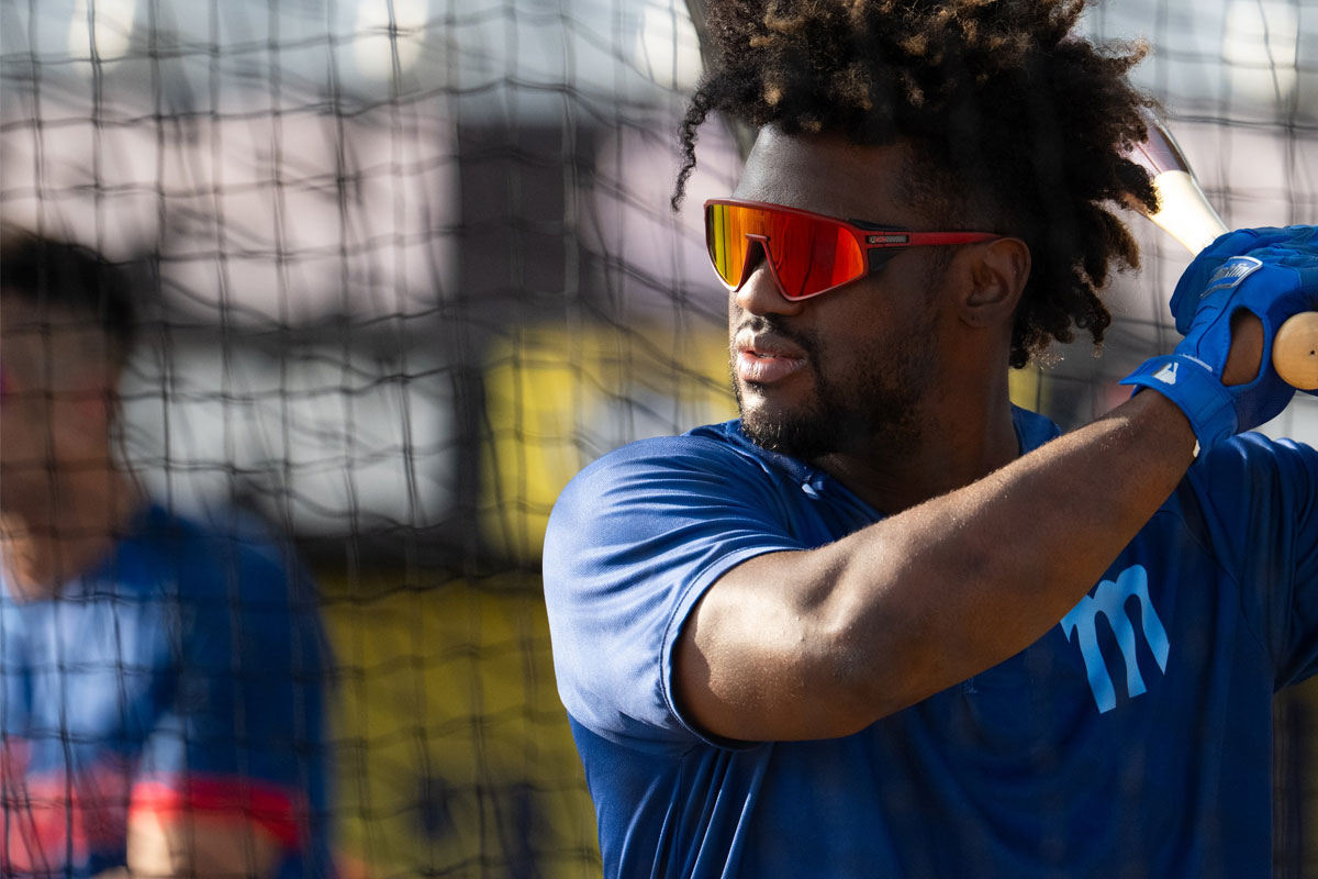 Odúbel Herrera en su arribo al Magallanes: “Este es mi equipo de infancia”