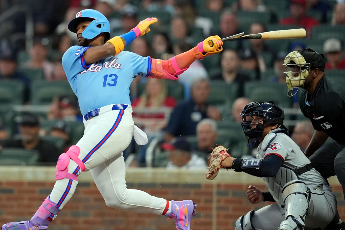 Ronald Acuña Jr. puso fin a su sequía jonronera con autoridad