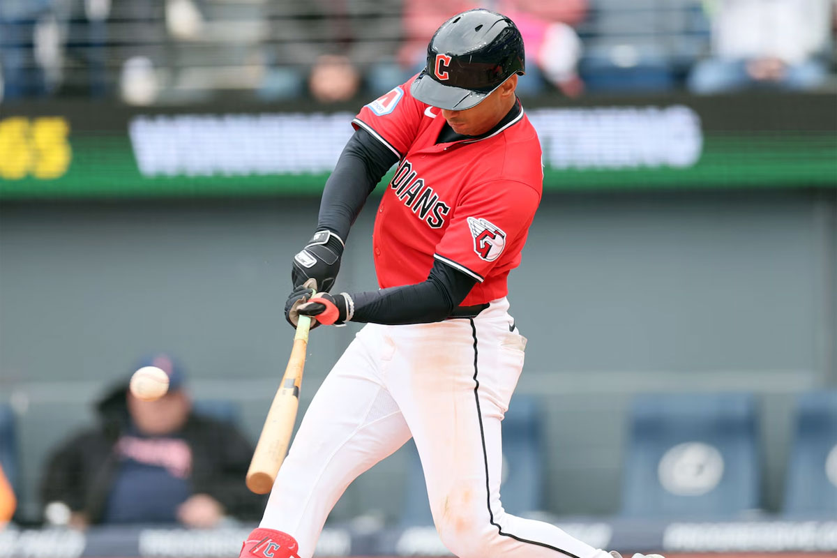 Brayan Rocchio convertido en una amenaza como noveno bate