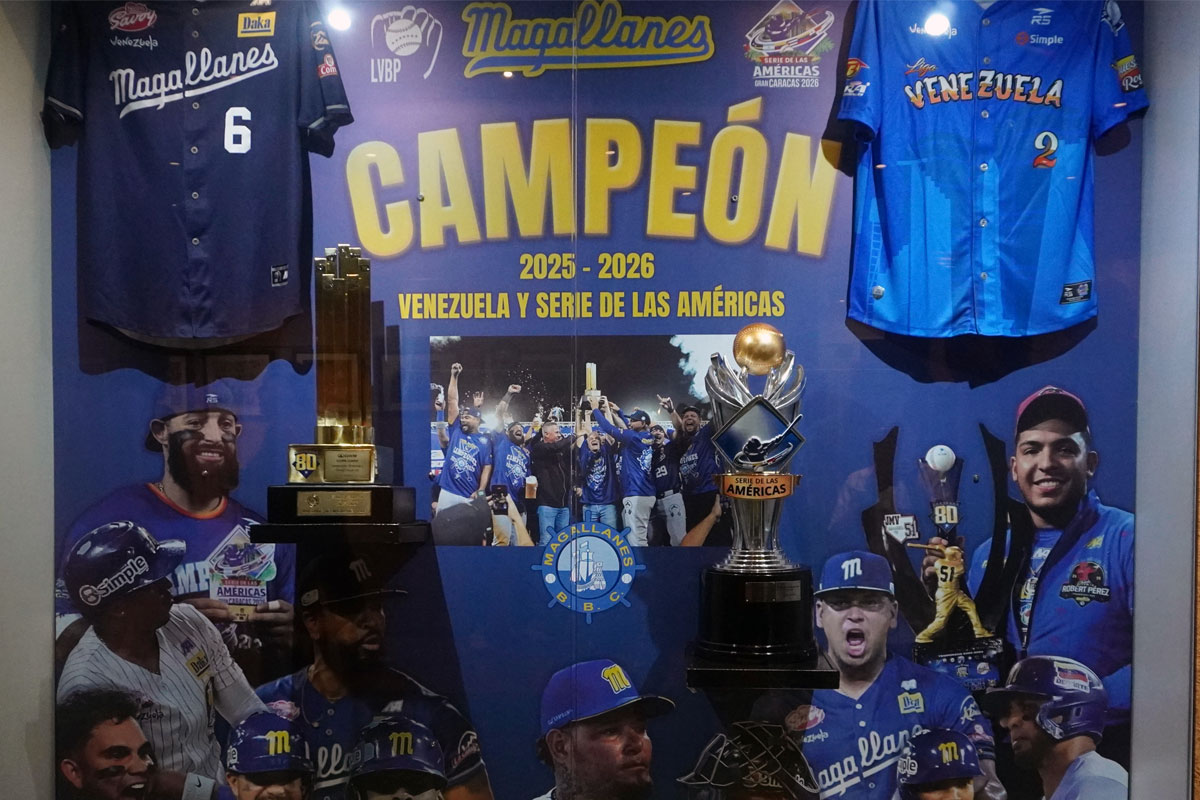 La hazaña del Magallanes 2025-2026 ya tiene su vitrina en el Museo de Beisbol