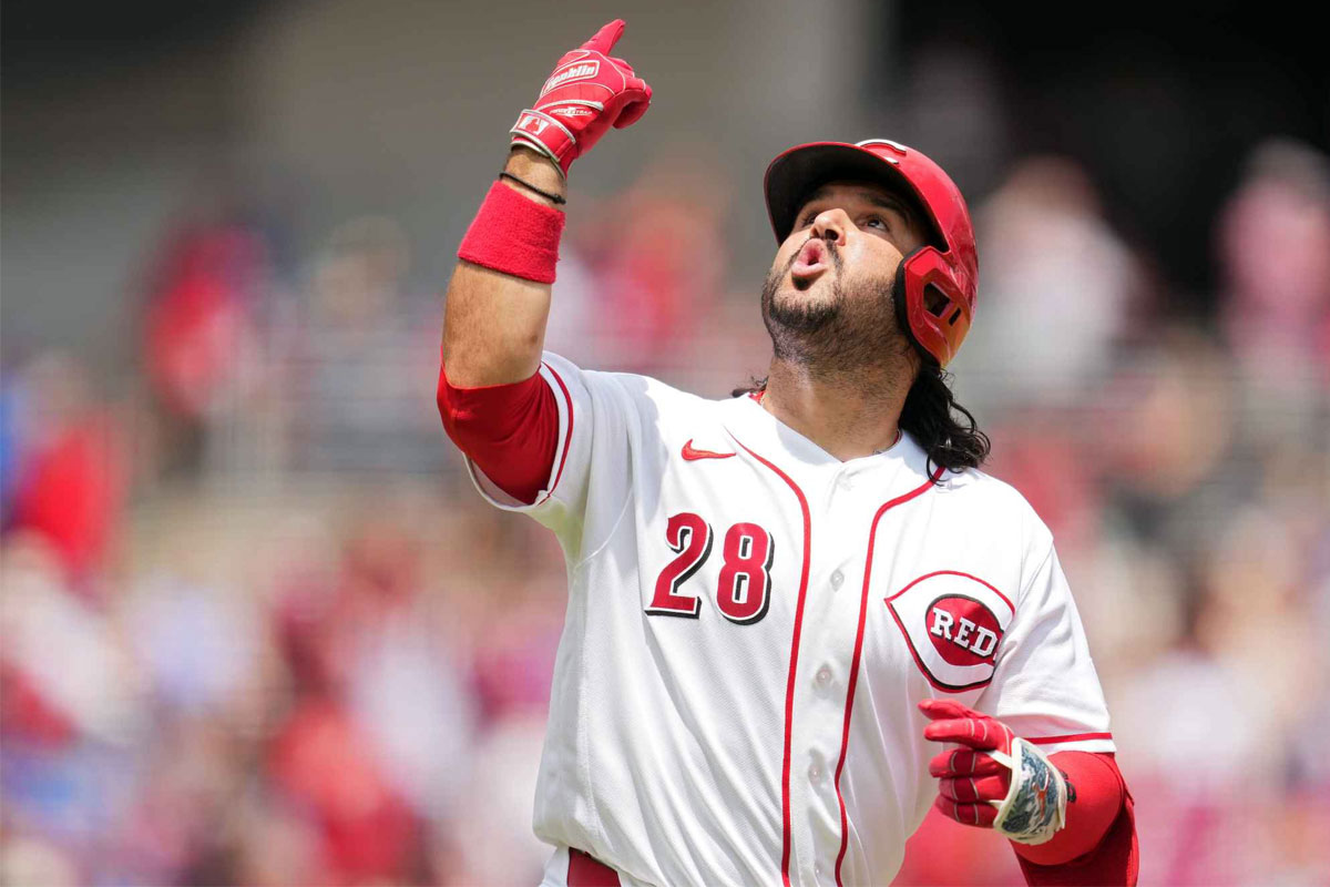 Eugenio Suárez conectó el jonrón 200 con Cincinnati