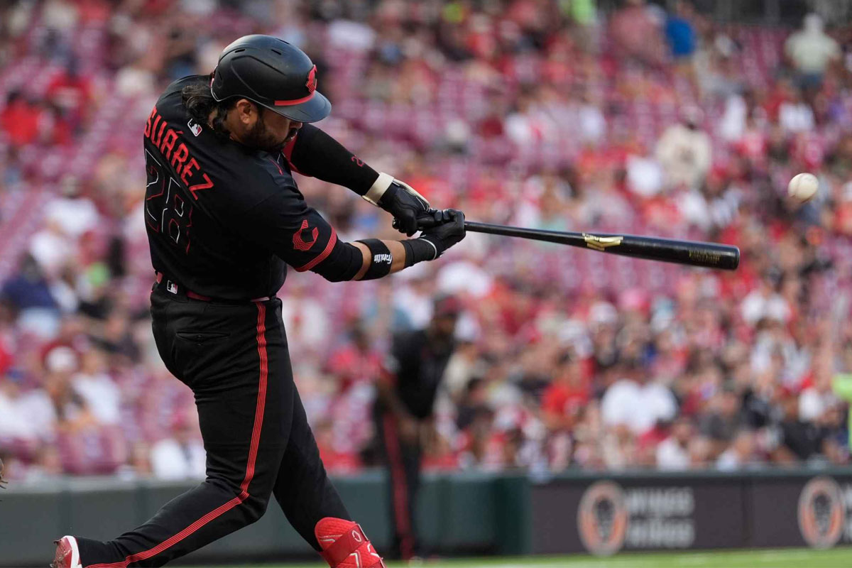 Eugenio Suárez se apuntó el hit 1.500 de su carrera