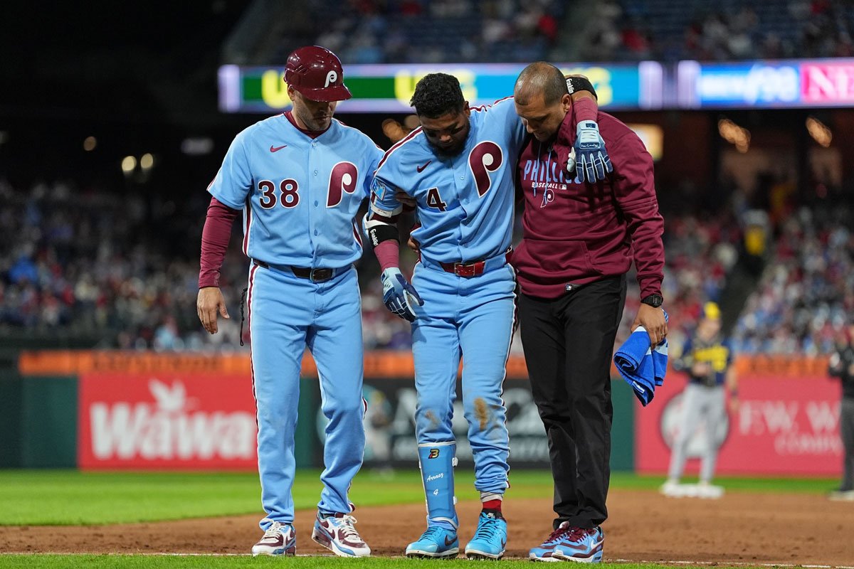 Luis Arráez quedó fuera del roster de postemporada de los Filis